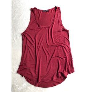 Cotton On Red Scoop Neck Tank